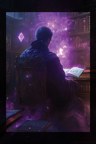 Doctor Strange Kütüphanesi Kanvas Tablo