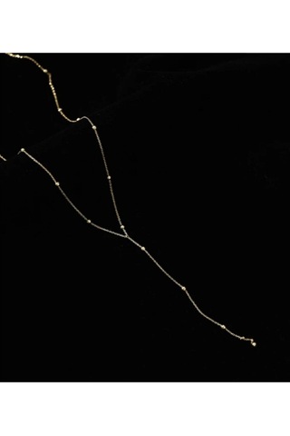 Gold Altın Kaplama Kararması Olmaz Zarıf Toplu Zıncır Kolye
