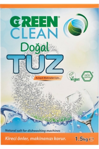 U Green Clean Doğal Bulaşık Makinesi Tuzu 4 x 1500 G