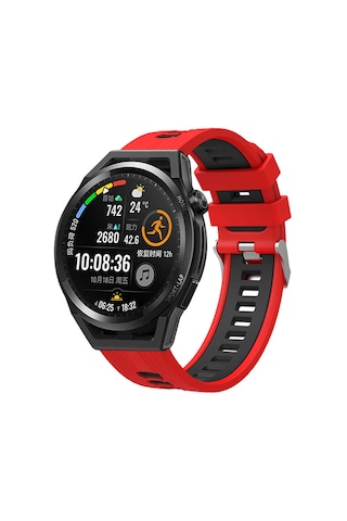 Galaxy Watch Active 2 44mm Krd-55 Uyumlu Zore Kordon-gri-sarı