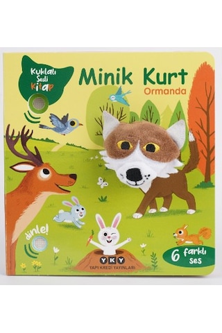 Kuklalı Sesli Kitap - Minik Kurt Ormanda