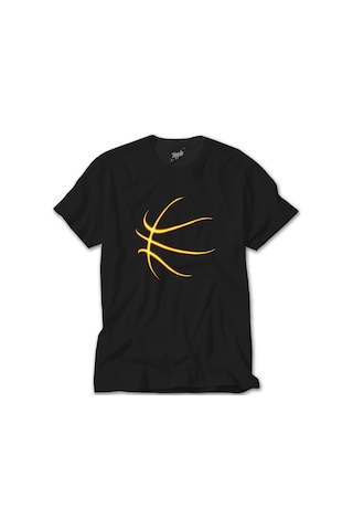 Basketbol Neon Siyah Tişört Siyah