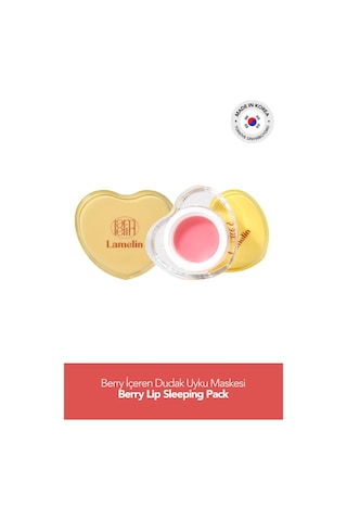 Yoğun Nemlendirici Gece Dudak Maskesi Lip Sleeping Pack Berry