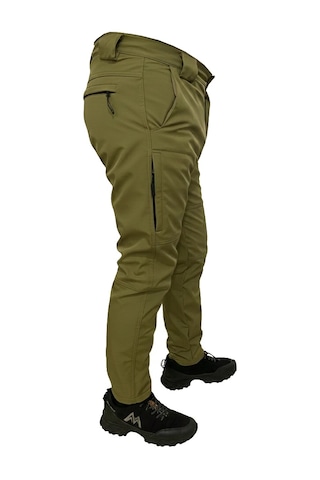 Mysia Outdoor Açık Haki Soft Shell Pantolon İçi Polarlı Haki