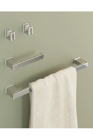 S-cube Havluluk, Uzun, 49.7 Cm - Krom Krom