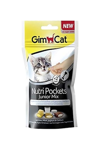 Gimcat Nutripockets Mix Yavru Kedi Ödülü 60 Gr