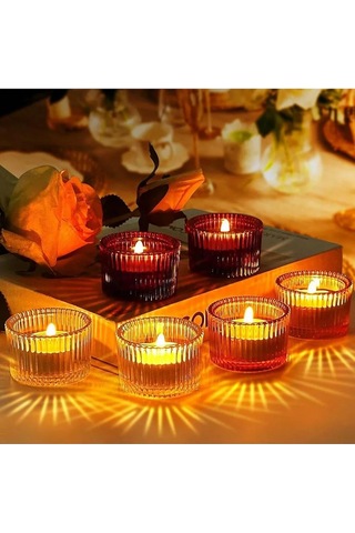 Bolsius Mango Aromalı Çay Mumları Seti 267722655 Turuncu