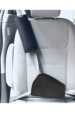 Araba Emniyet Kemeri Yastığı Oto Kemer Küçültme Seti Çocuk Baş Boyun Yastığı Kemer Daraltıcı 2li Set