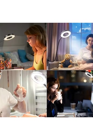 Akrobat Masa Lambası Şiddeti Ayarlanabilir Dim Ayarlı 3farklı Led