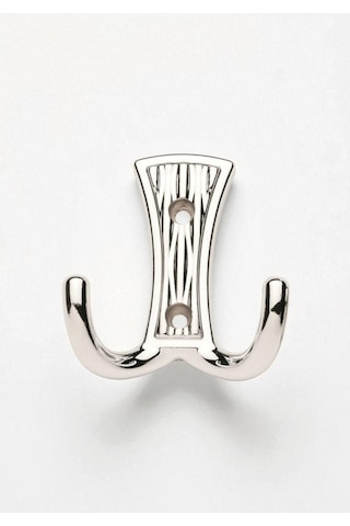 Troy Portmanto Vestiyer Duvar Dolap Elbise Askısı Krom Metal Mobilya Kapı Askılığı Askılık 5 Adet Krom