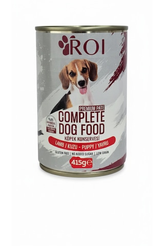 Yavru Köpek Kuzu Konservesi 12 Adet X 400 Gr.
