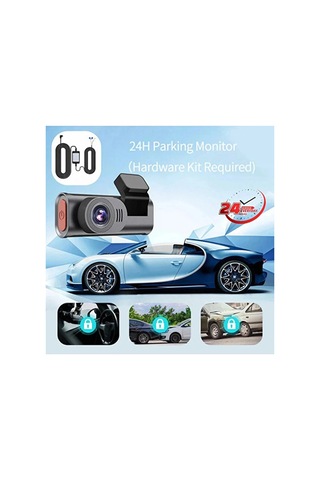 4k Wifi Çift Kameralı Araç Kamerası Gece Görüşlü G-sensörlü Dash Cam 170 Derece 56785885