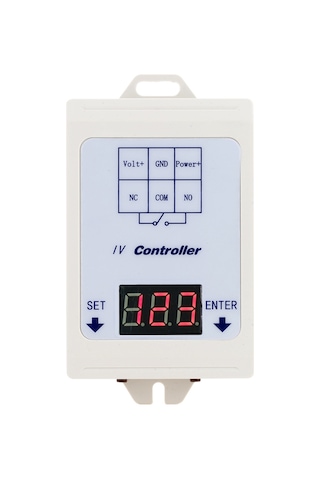 Shineyee Dc Voltaj Kontrolcü Röle - Aşırı/az Voltaj Koruma, Zaman Gecikmeli, Led Ekranlı, 12v/24v, 10a Çıkış