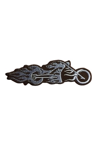 Chopper - 5 Motorsiklet Patches Arma ve Kot Yamalar Çok Renkli