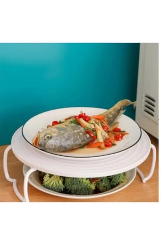 Mikrodalga Buzdolabı Rafı Katlanabilir 2'li Çok Renkli Çok Renkli