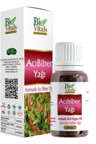 Bio Vitals Acıbiber Yağı 20 Ml X 2 Adet Bio Vitals Acıbiber Yağı 20 Ml X 2 Adet