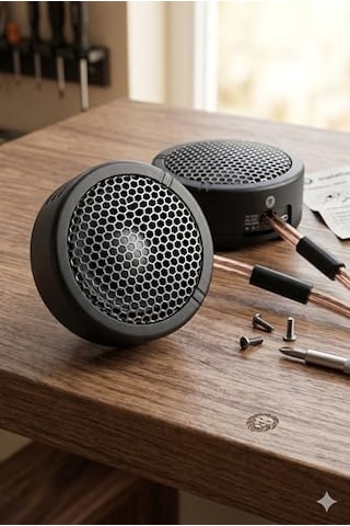 Ts-s250 Tweeter Seti, 350w, 3,5 Cm Kompakt Tasarım, Kristal Netliğinde Tiz Ses, Araç İçi Kullanım, 1 Çift 2 Adet