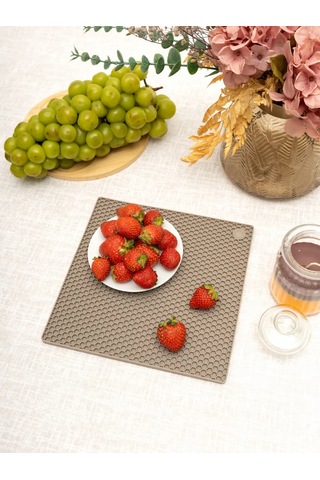 Arrıchi Sıcak Yemekler İçin Mutfak Silikon Standı 170613752 Gri