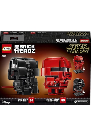 Lego 75232 Brickheadz Star Wars Kylo Ren & Sith Trooper