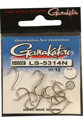 Gamakatsu Ls-5314n No:8 Nikel Olta İğnesi 12adt