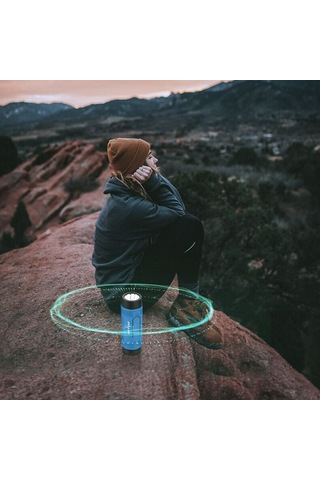 Yifomall Zealot S1 Dış Mekan Bluetooth Hoparlörü, Led Fener, Sos Modu, Tf Kart/dosya Destekli, 4000mah Pil, Su Geçirmez, El Desteği Mikrofonlu - Yeşil