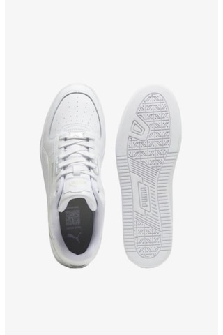 Puma Caven 2.0 Lux Erkek Spor Ayakkabı 39501602 39501602 Bey Beyaz