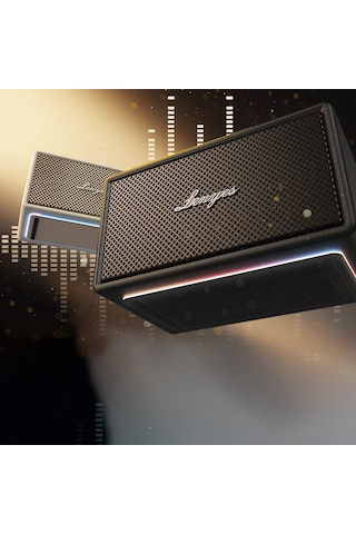 Lenyes S877 Serisi Rgb Işıklı Su Geçirmez Çift Mikrofonlu Tws Bluetooth Hoparlör Speaker V5.3 200w