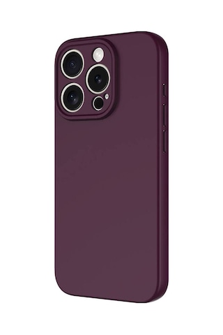 Apple Uyumlu iPhone 15 Pro Kılıf Lansman İçi Kadife Kamera Korumalı Mara Silikon Kılıf-lacivert