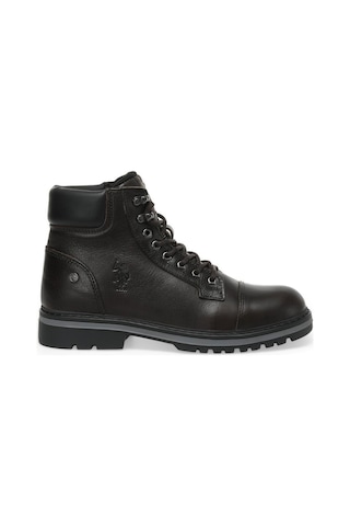 U.S. Polo Assn. U.S.POLO JONES HAKİKİ DERİ ((İÇİ KÜRKLÜ)) ANATOMİK CASUAL ERKEK BOT