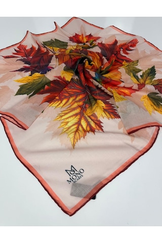 Mono Soft Pamuk Eşarp-06109 Nar