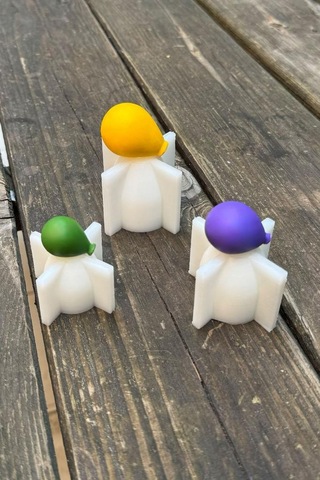 Rufus Concept Balon Elips Set Silikon Mum Kalıpları