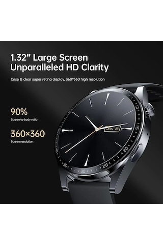 Jr-fc2 Klasik Serisi Akıllı Saat Siyah