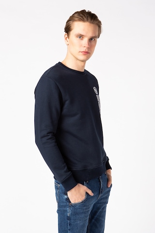 Vigoss Erkek Baskılı Sweatshırt 62132-30048 - Lacivert