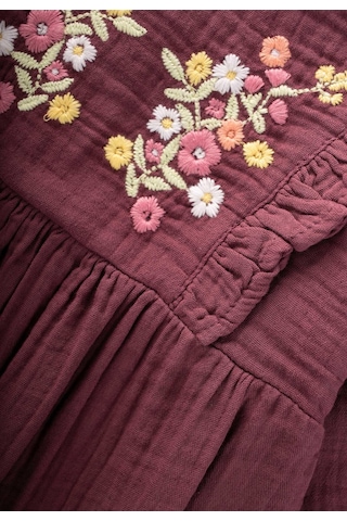 Elbise 1-10 Yaş Mürdüm MÜRDÜM