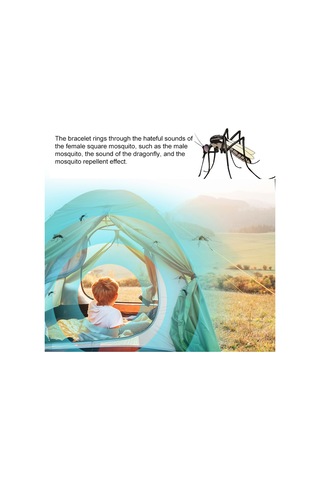 Xiyyadms M20 Sünger Ultrasonik Kovucu: Saat, Sicaklık Ölçer Ve Dış Mekan Kolye 3'ü Bir Arada Siyah