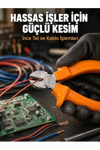 Ergonomik Saplı Hassas Kesim Sunan Dövme Çelik Yan Keski