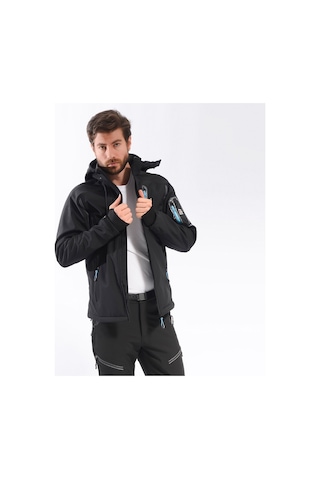 Freecamp Eagle Softshell Ceket-siyah-mavi Siyah