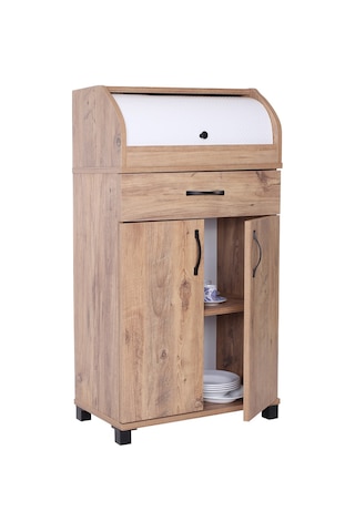 Mobilya Sarayı Dolaplı Çekmeceli Mutfak Kiler Dolabı Ekmeklik