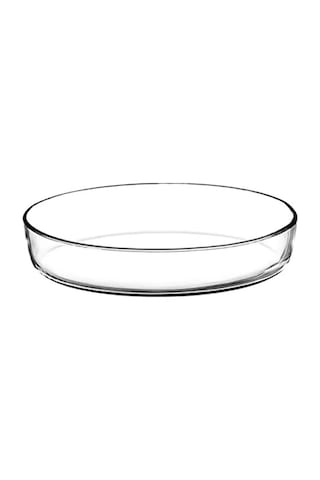 Oval Borcam Tepsi - 2400cc Açık Gri