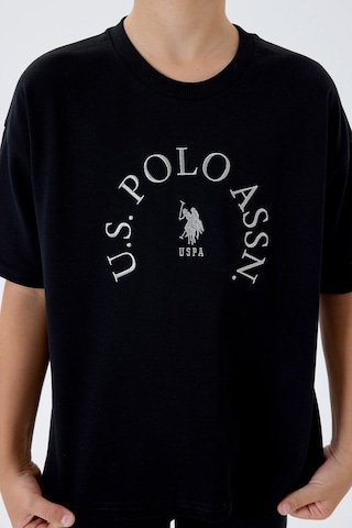 U.S. Polo Assn. Erkek Çocuk Bermuda 2'li Takım Siyah-2627