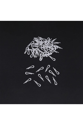 Aero Gömlek Klipsi 38 Mm Beyaz 2.000 Adet Beyaz