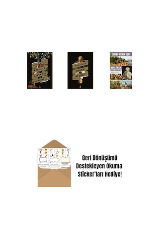 Adem İle Havva Nın Güncesi + İnsan Nedir + Eskimo Kızının Aşkı + Okuma Sticker'ları