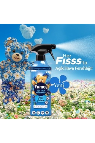 430 Ml Yıkanması Zor Eşyalar İçin Mavi Gelincik Sprey 100'lü Set