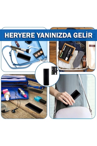 Şarjlı Diş Fırçası Yedek Başlığı Seyahat Kabı Kırmızı