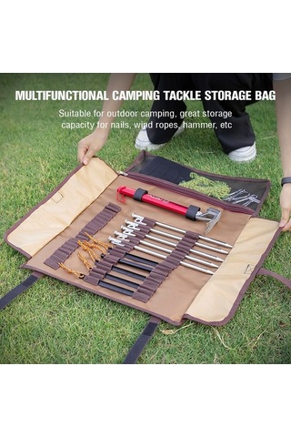 Tongxida Öxford Malzeme Portatif Kamp Aletleri Çantası - Çadır İçin Taşınabilir Saklama Çantası Farklı Renkler Çok Renkli