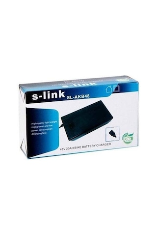 S-link Sl-akb48 48v 20a Bisiklet Akü Şarj Adaptörü