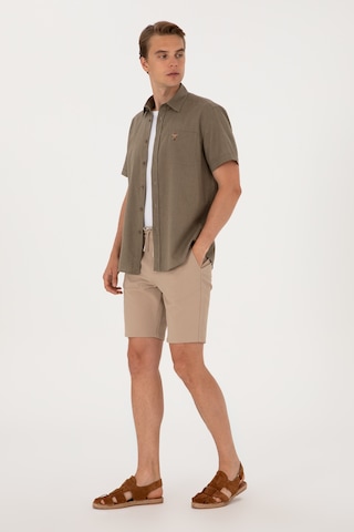 U.s. Polo Assn. Erkek Bej Şort / Bermuda 50300420-vr011 Bej