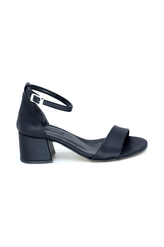 Punto 525281 Kalın Topuk 4 Cm Rahat Bantlı Ayakkabı
