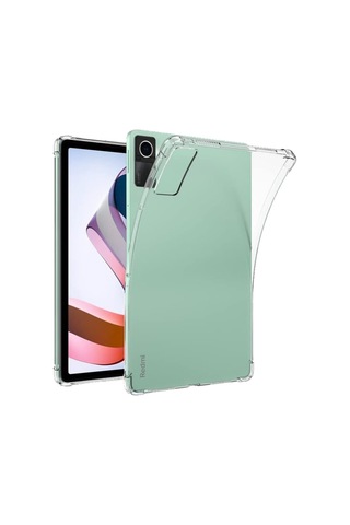 Xiaomi Redmi Pad Se Uyumlu Kılıf Anti Shock Tablet Silikon - Şeffaf Arka Kapak