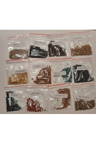 Sebze Tohumu - Ekonomik Sebze Yetiştirme Paketi - 3 1 Adet